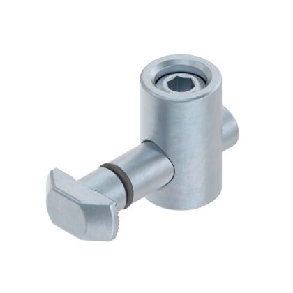  Quick connector 90° steel, galvanized N10