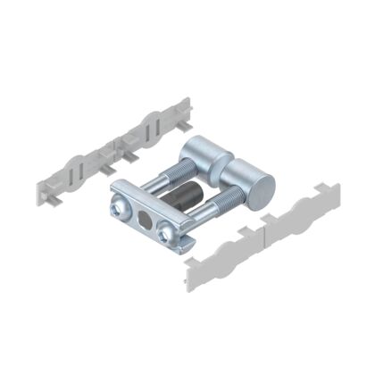 Longitudinal end connector Longitudinal end connector, two-sided, length 40