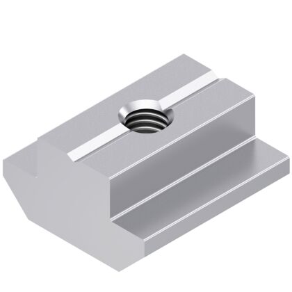 Sliding block groove 10 steel, galvanized, M5