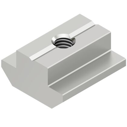 Sliding block groove 10 steel, stainless, M5