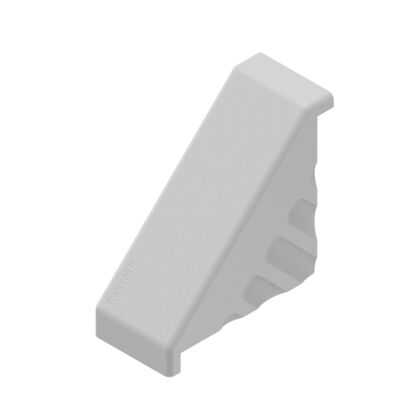 Cover cap for bracket 30/60, signal gray