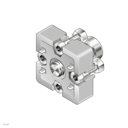 Longitudinal end connector 45 Pneu Longitudinal end connector 45 Pneu - артикул: 3842523094