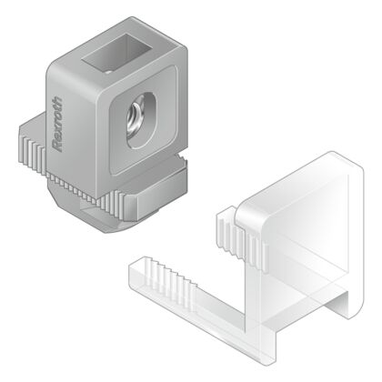 Variofix block Snap-in clip N8/N10 transparent - артикул: 3842184738