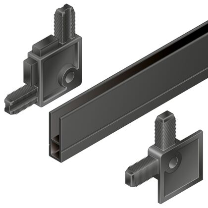 Protective grille profile Inner corner piece