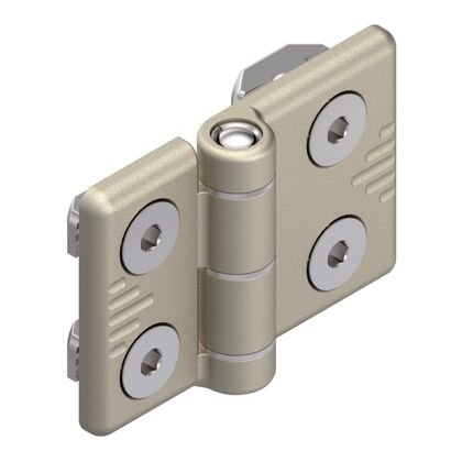 Hinge, aluminum P1=30 P2=30