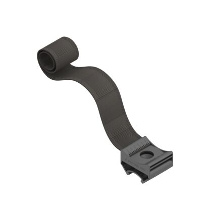Cable bracket loop loop flat cable bracket