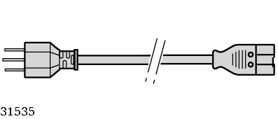 Energy supply, mains cable Mains cable USA/CAN - артикул: 3842537323