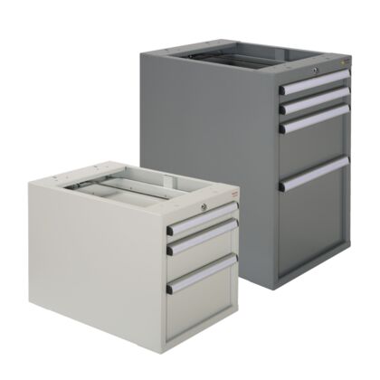 Drawer cabinet, two drawers ESD
