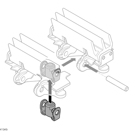 Flat conveyor chain Swivel pin - артикул: 3842547216