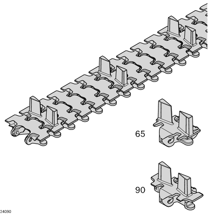 Cleated chain Chain link for cleated chain VFplus 65 - артикул: 3842546015