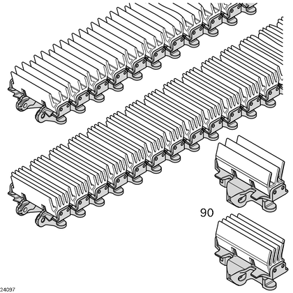 Clamping chain Wedge chain VFplus 90 3L - артикул: 3842546087