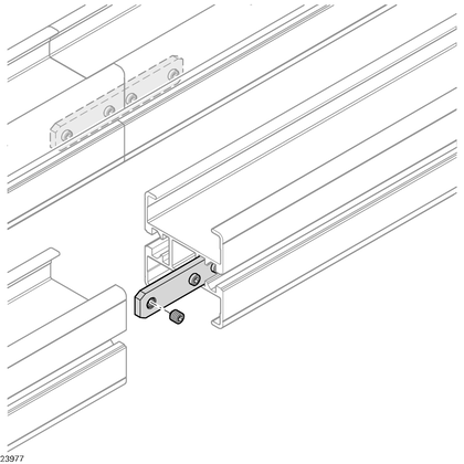 Section AL, profile connector Profile connector VF<i>plus</i> AL - артикул: 3842530277