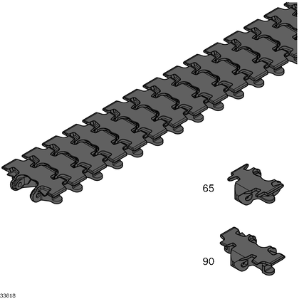 Conveyor chain ESD ESD conveyor chain VF<i>plus</i> 65 - артикул: 3842546088