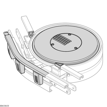 Lateral guide for workpiece pallets Lateral guide 180°, VFplus 65 - артикул: 3842547952