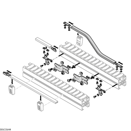 Section transfer Section transfer, left, VFplus 65 - артикул: 3842535004