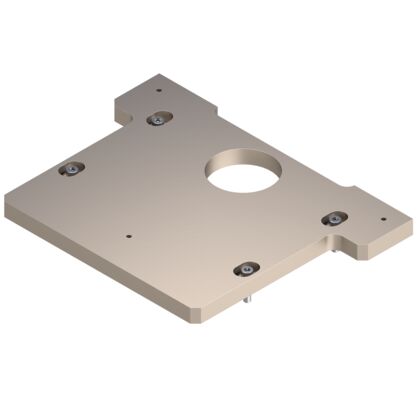 Fixing plate Mounting plate for curve module 180 ° 500 mm - артикул: 3842559455