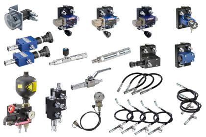 Вкл./выкл. гидравлику — ручное управление Extension device set Hydraulix 402 for Hydraulix 200/300 workstation from “On/off hydraulics - First steps” to “On/off hydraulics - Manual operation (according to BIBB, A to H)”