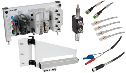 Connected hydraulics Extension device set Hydraulix 416 for Hydraulix 200/300 workstation from “On/off hydraulics - Electrical operation (according to BIBB, A to H)” to “Connected Hydraulics”