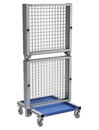 Hydraulix 300, 1-6 workplaces Component carrier Hydraulix 200 with grid, double-sided – assembled, incl. packaging