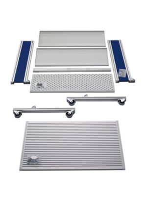 Multiplex 300, 1-6 workplaces Workstation Multiplex 300 pneumatics, double-sided for 2-6 trainees – assembly kit, incl. packaging