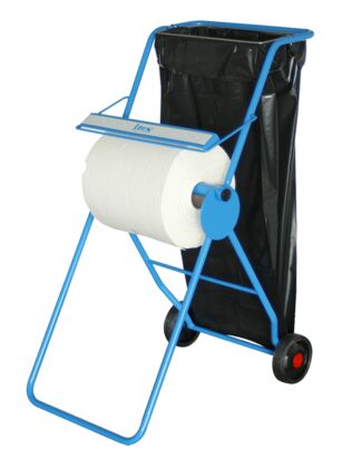 Cleaning roll rack