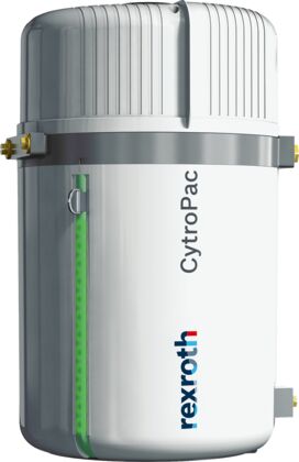 Small hydraulic power unit for up to 1.5 kW with variable-speed drive