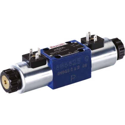 Направляющие двухпозиционные клапаны Size 6, symbol A, electrical with solenoid, 24 V DC
