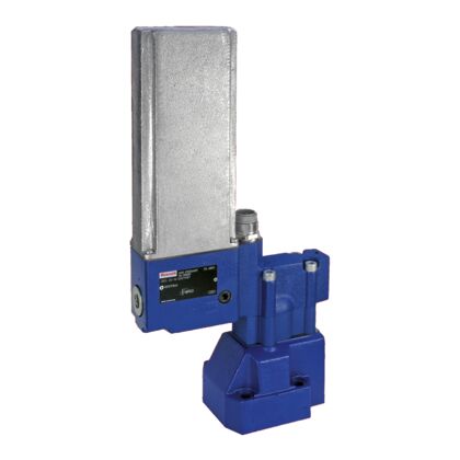 Клапаны сброса давления, пропорциональные Size , X → Y, electrical with external amplifier,