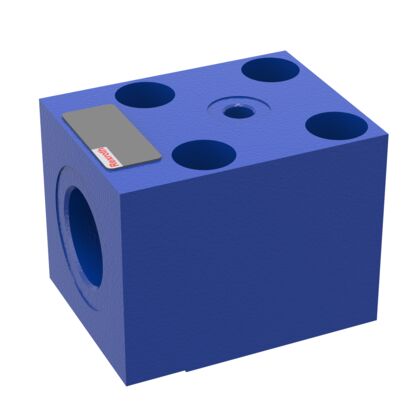 Size 25, A → B, hydraulically actuated