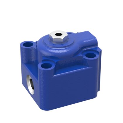 Size 32, A → B, hydraulically actuated