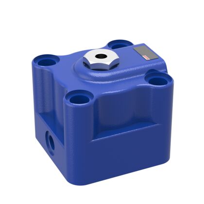 Size 80, A → B, hydraulically actuated