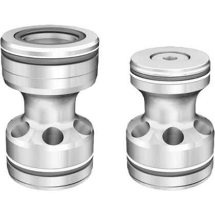 Size 100, A → B, hydraulically actuated