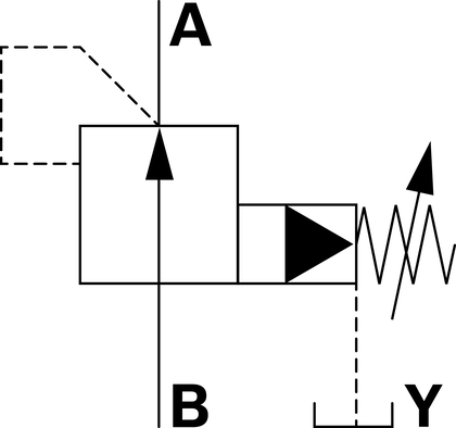 Pressure reducing valve, pilot operated