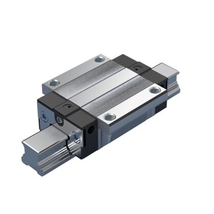 Compact Line ball runner block, FNS, size 20, steel CS, accuracy precise, medium preload