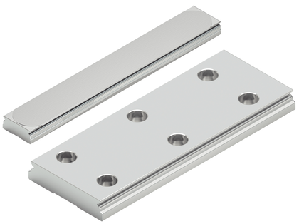 Miniature ball guide rails empty