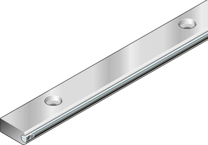 Cam roller guide rails Cam roller guide rail, HNN, size 32, aluminum-NRII, standard bores