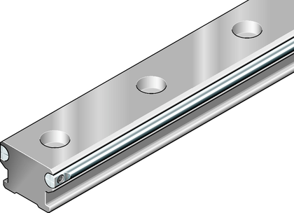 Cam roller guide rails Cam roller guide rail, SNS, size 32, aluminum-NRII, standard bores