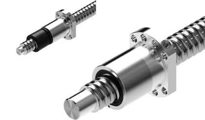 Single nut with flange FEM-E-B, size 16 x 10R x 3 - 3