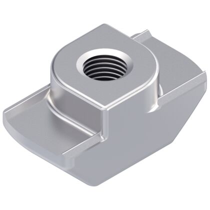 T-nut T-nut 10 mm slot steel; galvanized M5