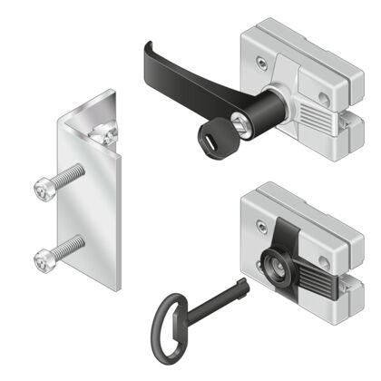 Door lock Door lock for swing and sliding doors, standard locking - артикул: 3842525821