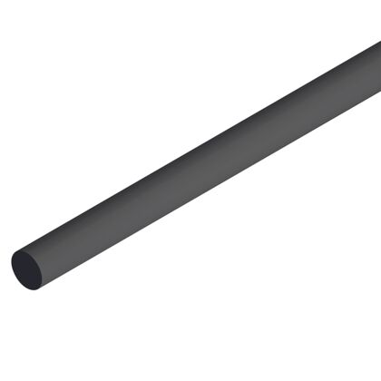 Sliding door profile Round rod D8, L2000