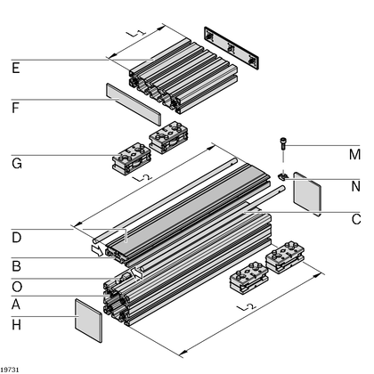 Cam roller guide LF12S, components Guide bearing LF12 - артикул: 3842535664