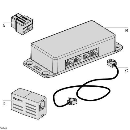 Height-adjustable workstation components Distributor, economic 1x2 - артикул: 3842559945