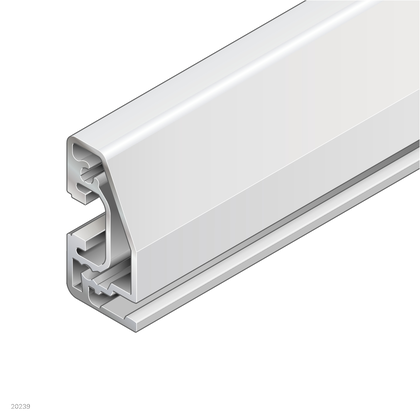 Corner bracket for frame profile 22.5x45