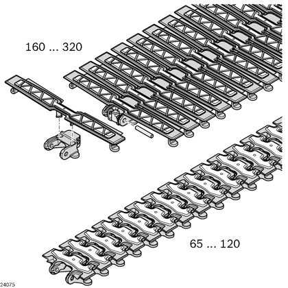 Static friction chain Static friction chain VFplus 120, AZ=1 - артикул: 3842546079