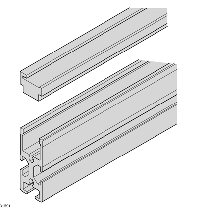 Components of conveyor units Section profile SP 1, length 50-6000