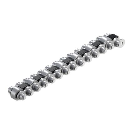 Components of conveyor units Accumulation roller chain with small parts trap, steel - артикул: 3842536270