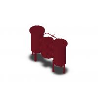 Встраиваемый фильтр серии RFLD W/HC 6500 CBW 25 D 1.0 /-L24
