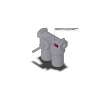 Встраиваемый переключаемый фильтр серии FLND BN/HC 160 DDE 6 A 1.2