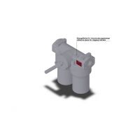 Встраиваемый переключаемый фильтр серии FLND BN/HC 160 DDK 3 C 1.2 /-B7